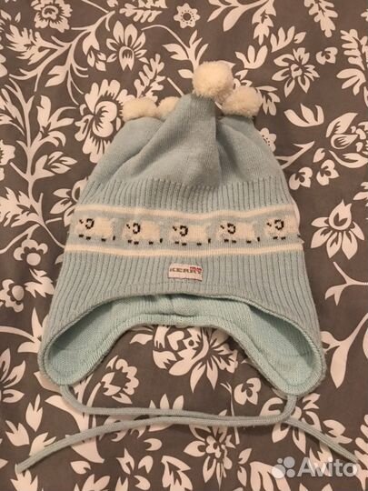 Детские шапки зимние, осень, весна р.46,48 lassy,r
