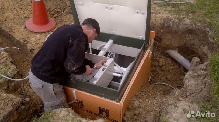 Автономная канализация. Монтаж септика под ключ