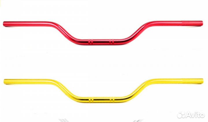 Руль для мотоцикла перекладина 22-28мм кросс/дорож