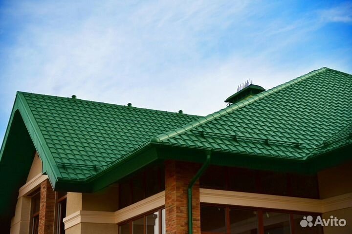 Кровля из металлочерепицы