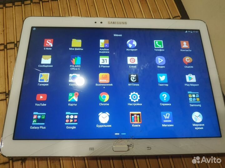Планшет Samsung galaxy note 10 1
