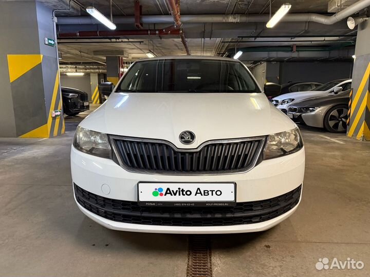 Skoda Rapid 1.6 AT, 2015, 39 400 км