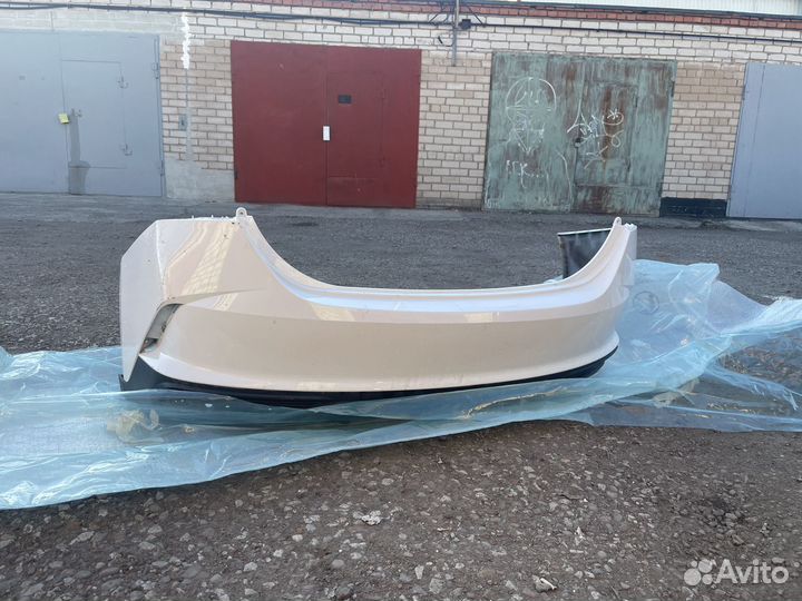 Задний бампер hyundai solaris 2020