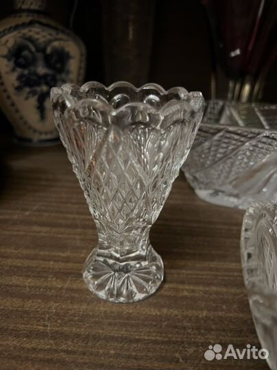 Ваза хрустальная СССР