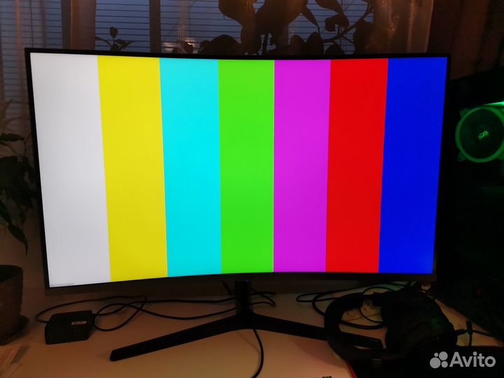 Монитор Samsung C32JG50QQI, 2560х1440, 144hz, FF