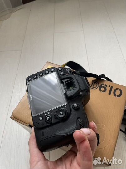 Зеркальный фотоаппарат nikon d610 (body, тушка)