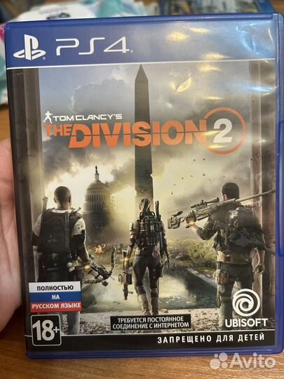 Игра для приставки the division 2 ps4