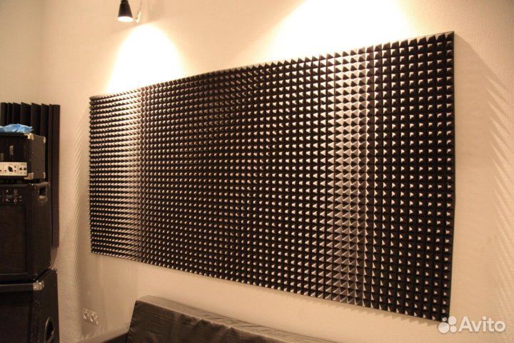 Акустический поролон пирамида