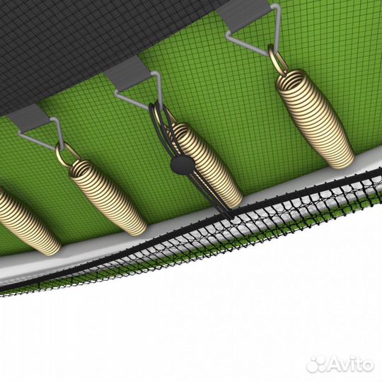 Батут unix line Simple 10 ft Green outside