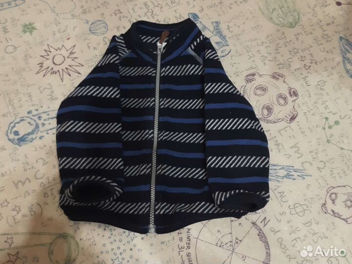 Флисовая кофта на х.б подкладке