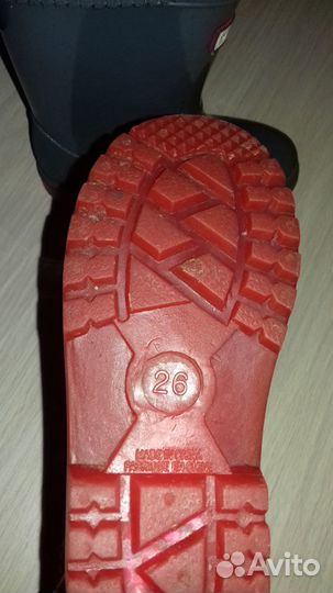 Сапоги резиновые