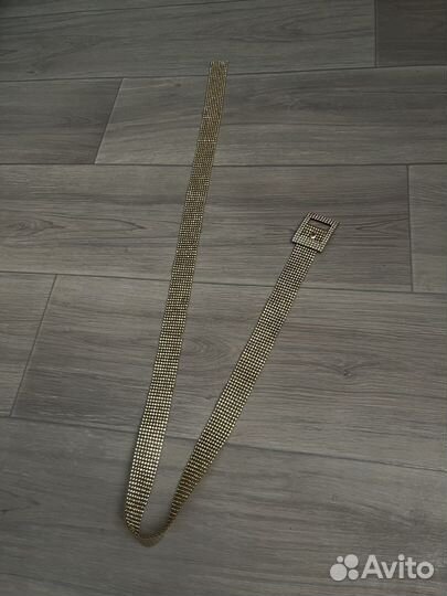 Ремень блестящий