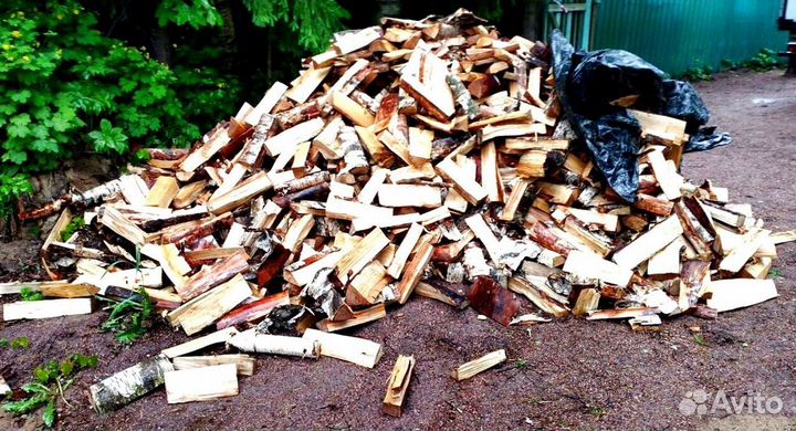 Дрова Береза с доставкой в Выборге