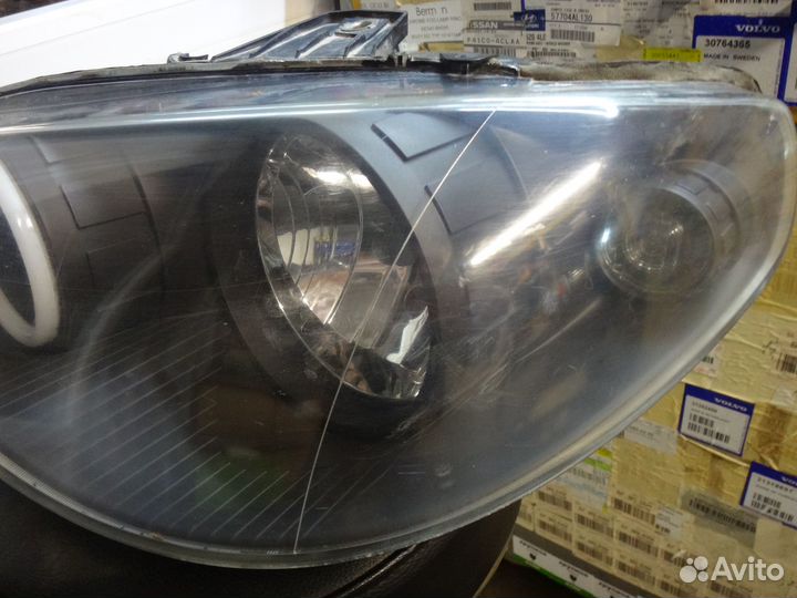 Фиат Альбеа Фара левая Черная Fiat Albea