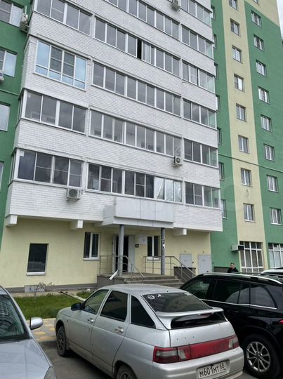 2-к. квартира, 53 м², 2/19 эт.