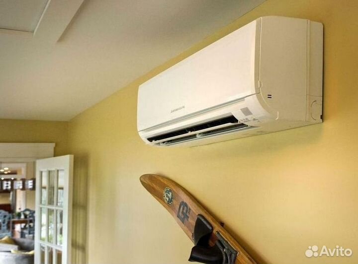 Сплит система с установкой