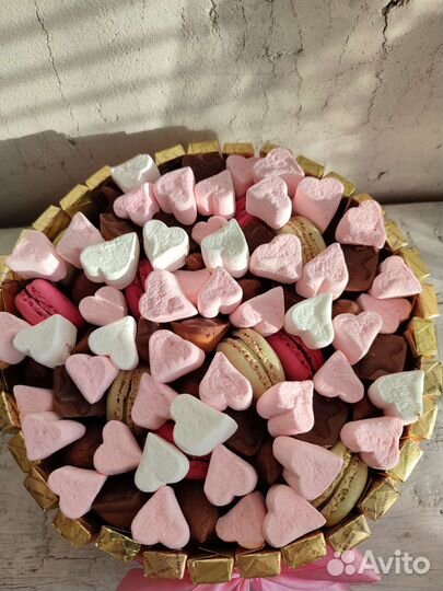 Съедобные букеты. Букет из конфет. Подарки 8 марта