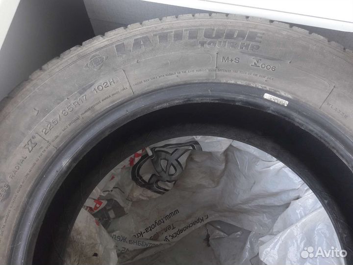 Michelin Latitude Tour HP 2.25/65 R17