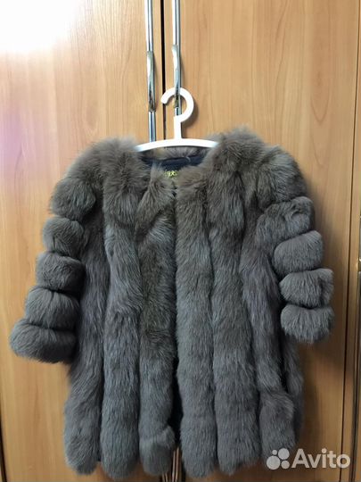 Шуба из песца