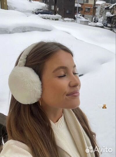 Меховые наушники