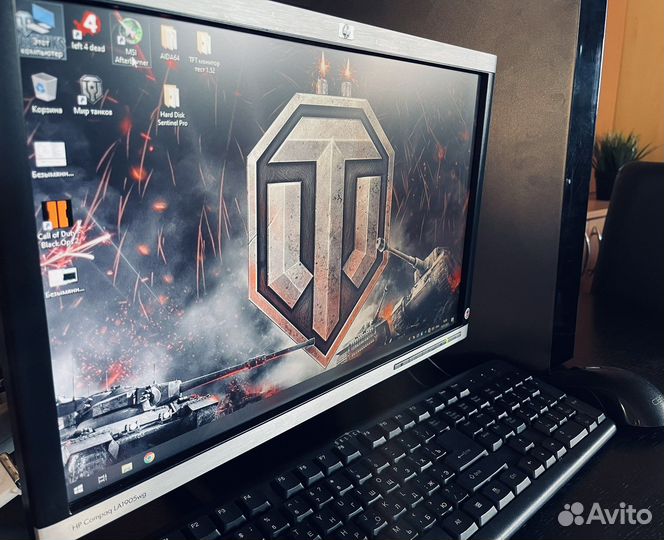 3ядра 4gb ssd128 + hdd250gb gt730