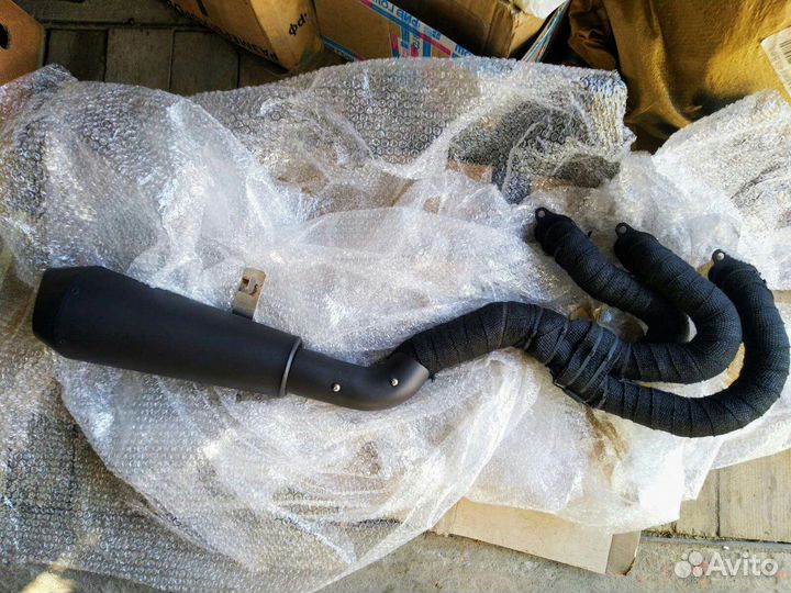 Выхлопная система zard для Triumph Rocket