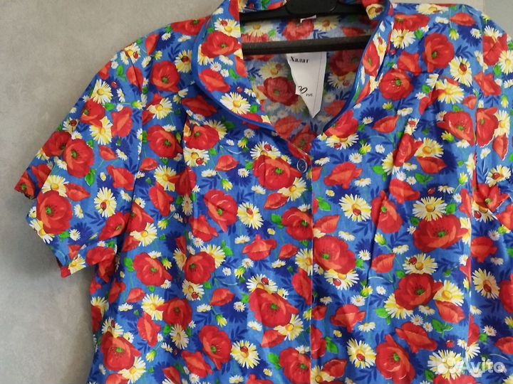 Халат женский ситец, большой р- р