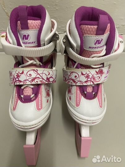 Коньки для девочки 27-30 размер