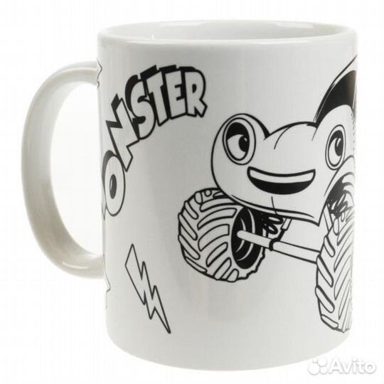 2 шт. Кружка для росписи 'Вспыш', 6 акриловых крас