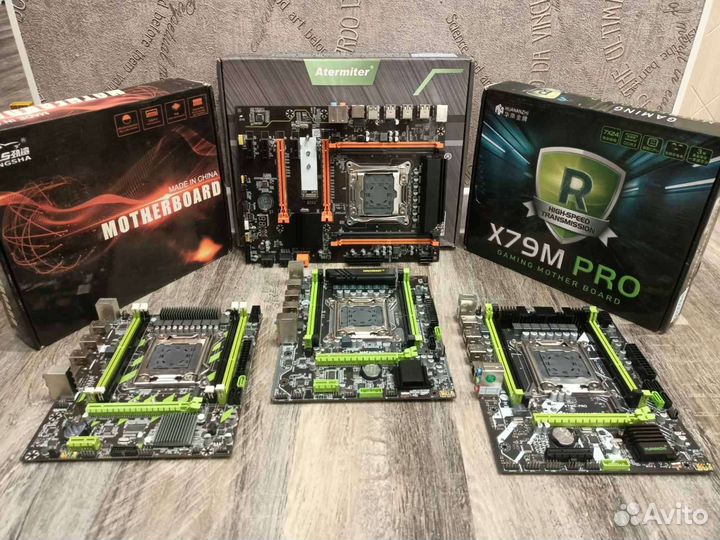 Материнская плата 2011 1356 Новая Xeon V1 V2 V3 V4