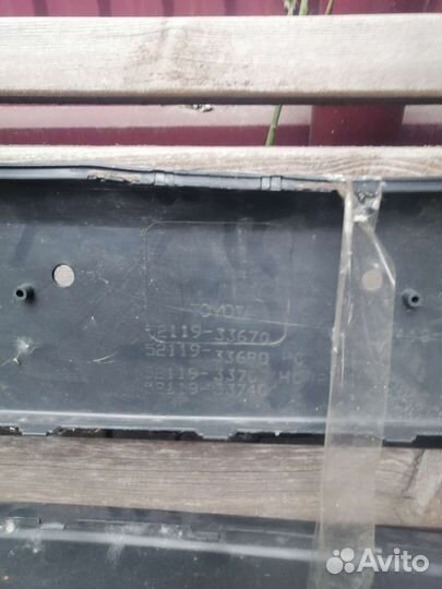 Бампер оригинал тойота камри asv 50