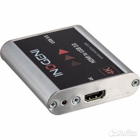 Карта видеозахвата inogeni 4K hdmi на USB 3.0