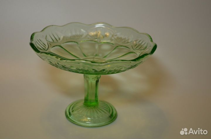 Зеленое стекло СССР. Винтаж