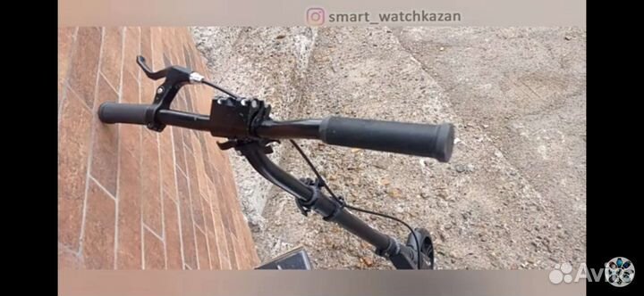 Самокат с дисковым тормозом