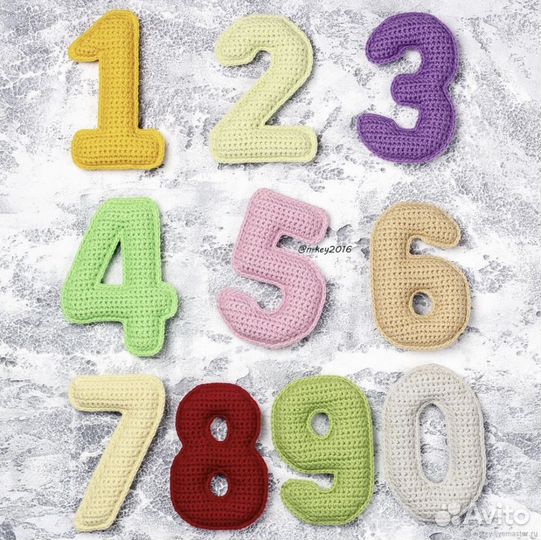 Вязаные буквы