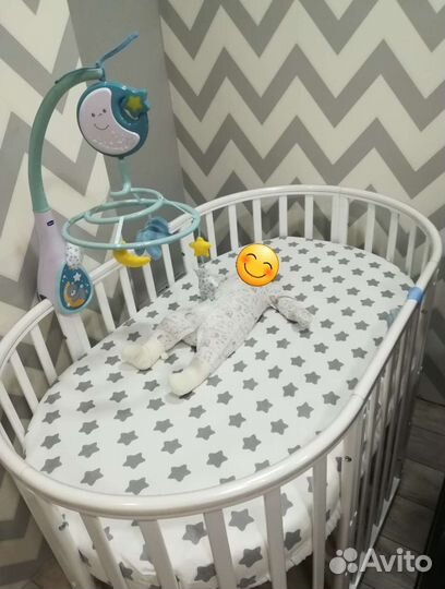 Детская кроватка трансформер 7 в 1