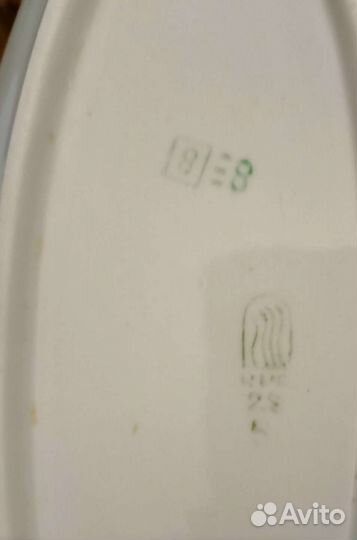 Селедочница фарфор СССР