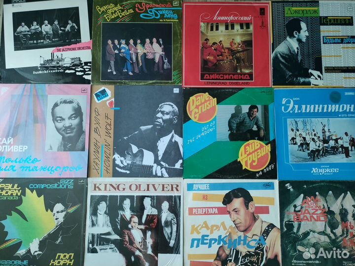 Виниловые пластинки jazz