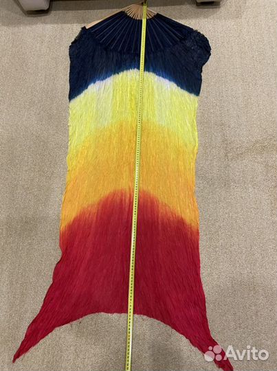 Веер-вейл для восточных танцев