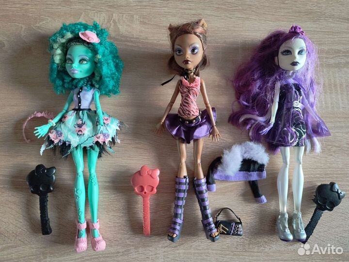 Куклы Барби 90-х, Монстр хай, Братц, Winx