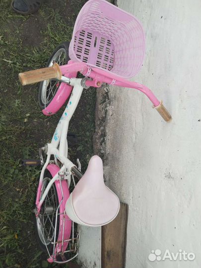 Детский велосипед для девочки 16