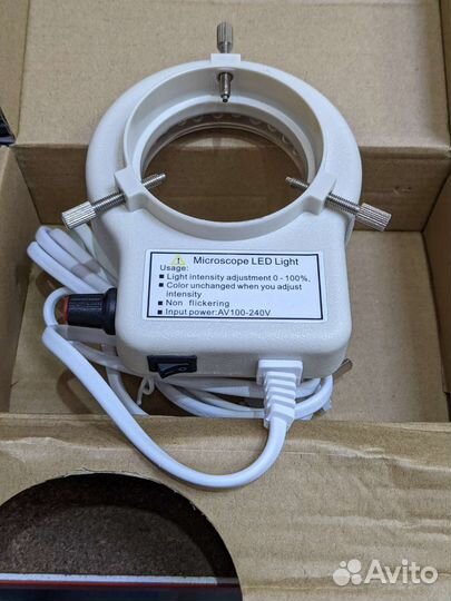 Подсветка для микроскопа Ring Illuminator