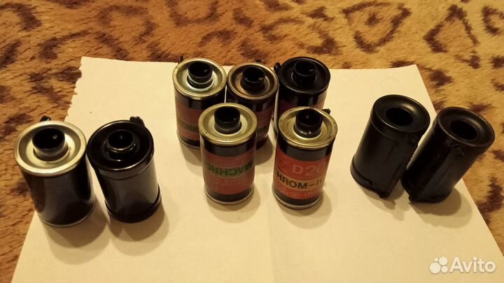 Кассеты для фотопленки СССР