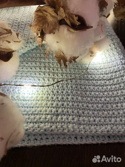 Плед ручной работы