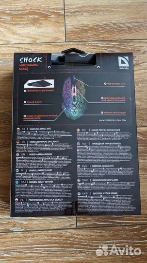 Игровая мышь Defender Shock Gaming Mouse GM-110L