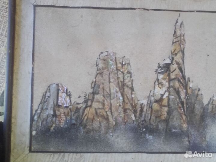 Интерьерная картина текстурная