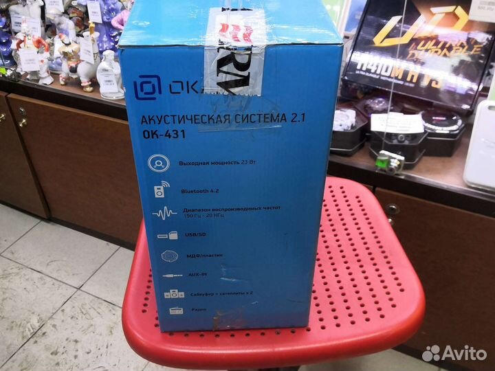 Колонки 2.1 Оклик ок-431