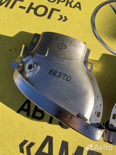 Mercedes W205 C-class AMG Насадки глушителя