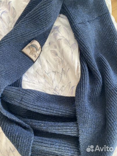 Шерстяной снуд, шарф-хомут John Frank