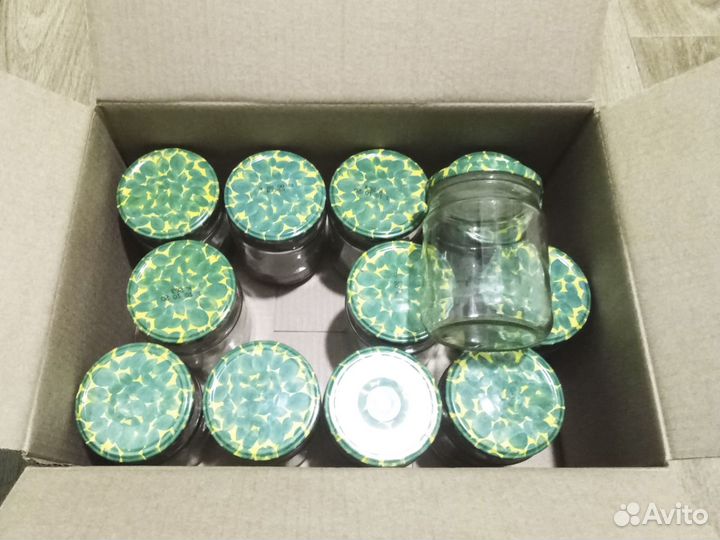 Банка стеклянная 500 и 650 мл